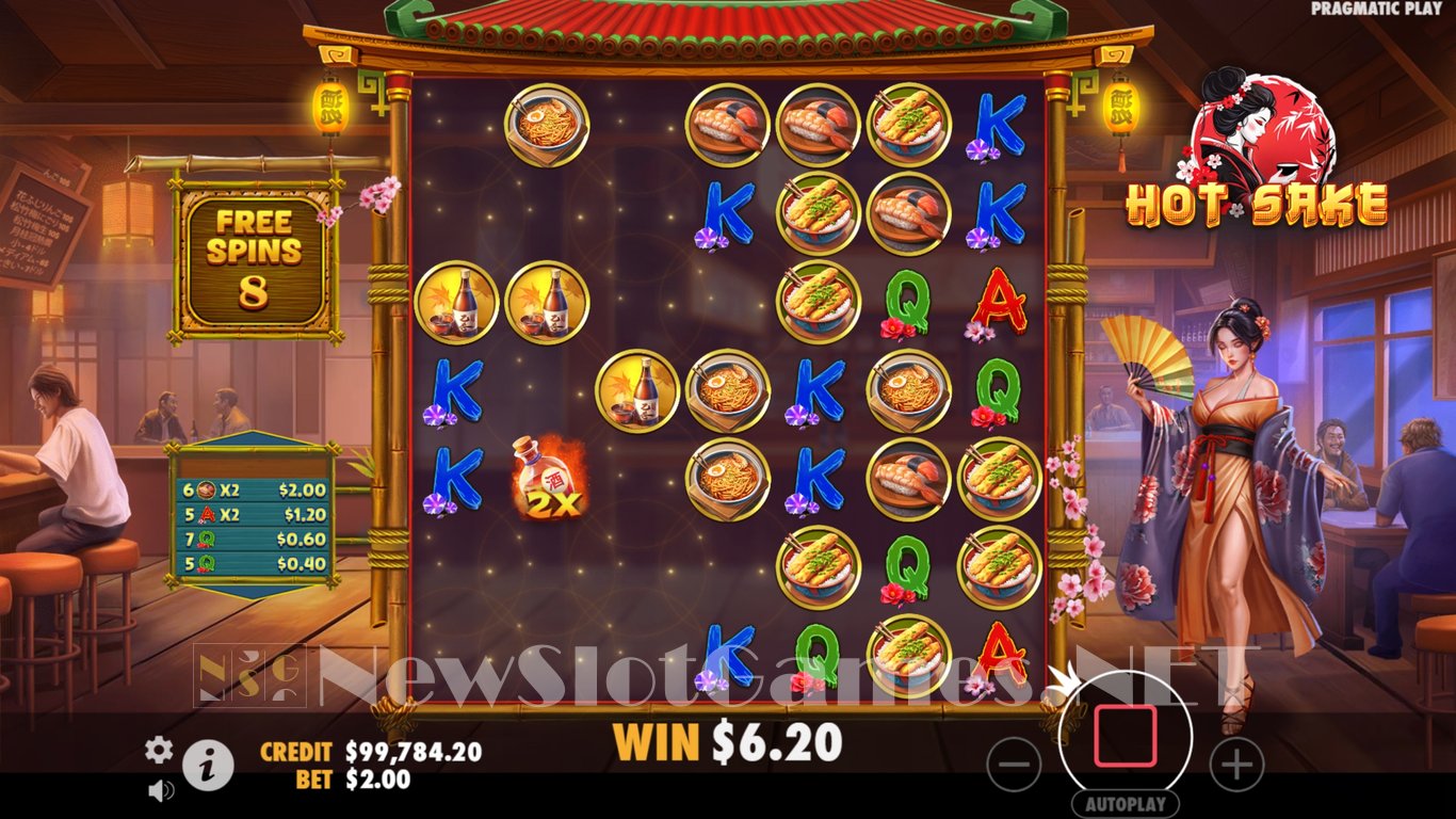 Hot Sake Slot Slot Image in Demo - pic. 12