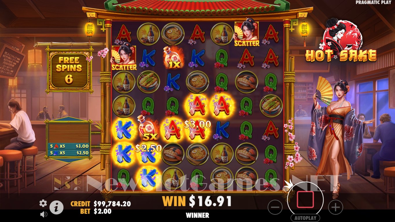 Hot Sake Slot Slot Image in Demo - pic. 13