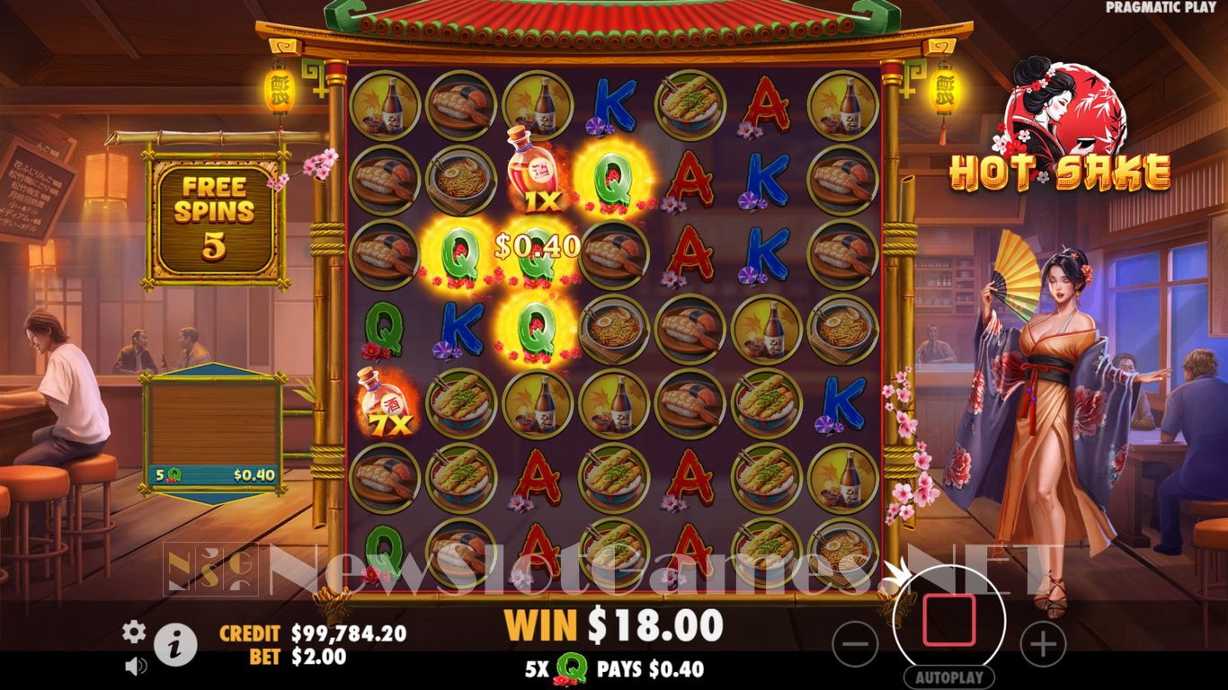 Hot Sake Slot Slot Image in Demo - pic. 14