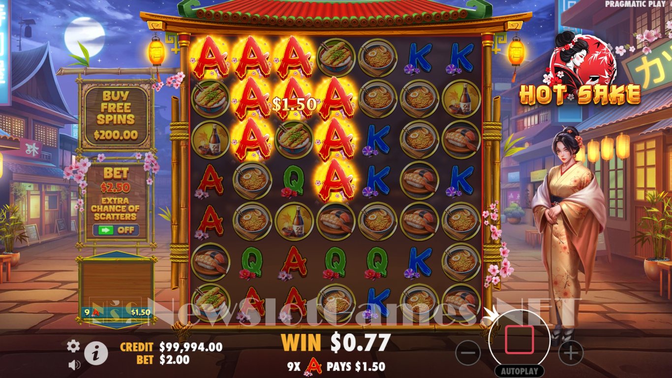 Hot Sake Slot Slot Image in Demo - pic. 3