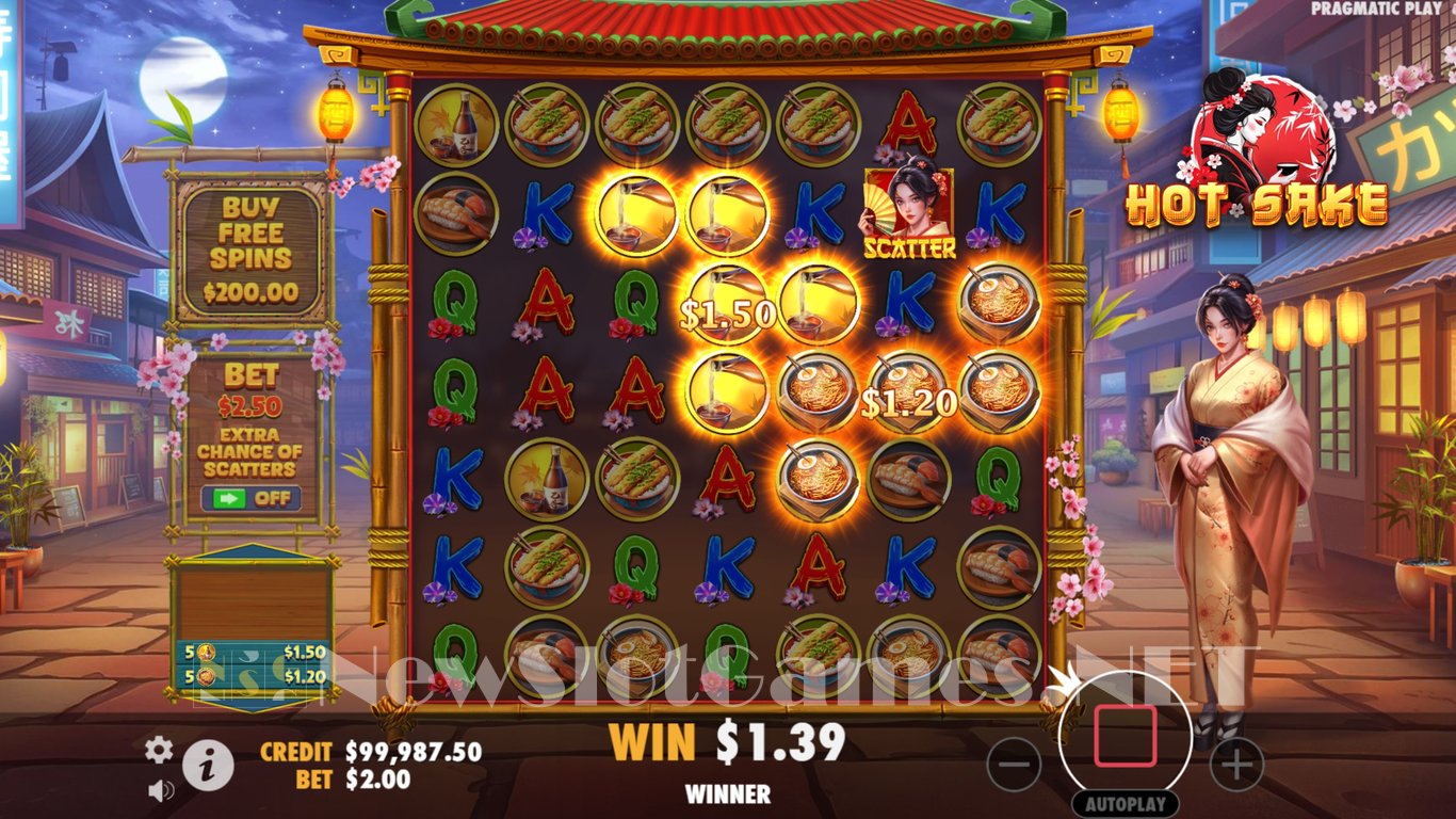 Hot Sake Slot Slot Image in Demo - pic. 6