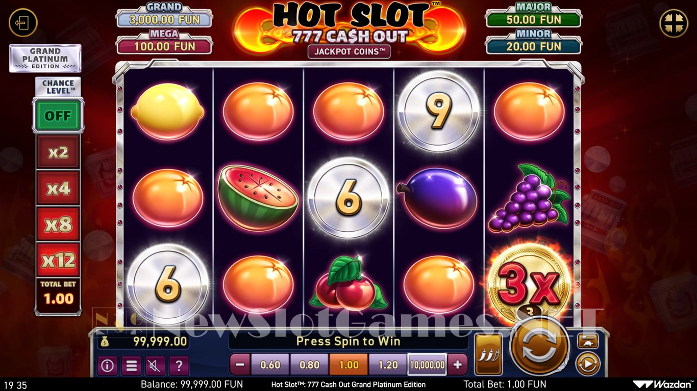 Hot Slot 777 Cash Out Grand Platinum Edition Slot Slot Image in Demo - pic. 2
