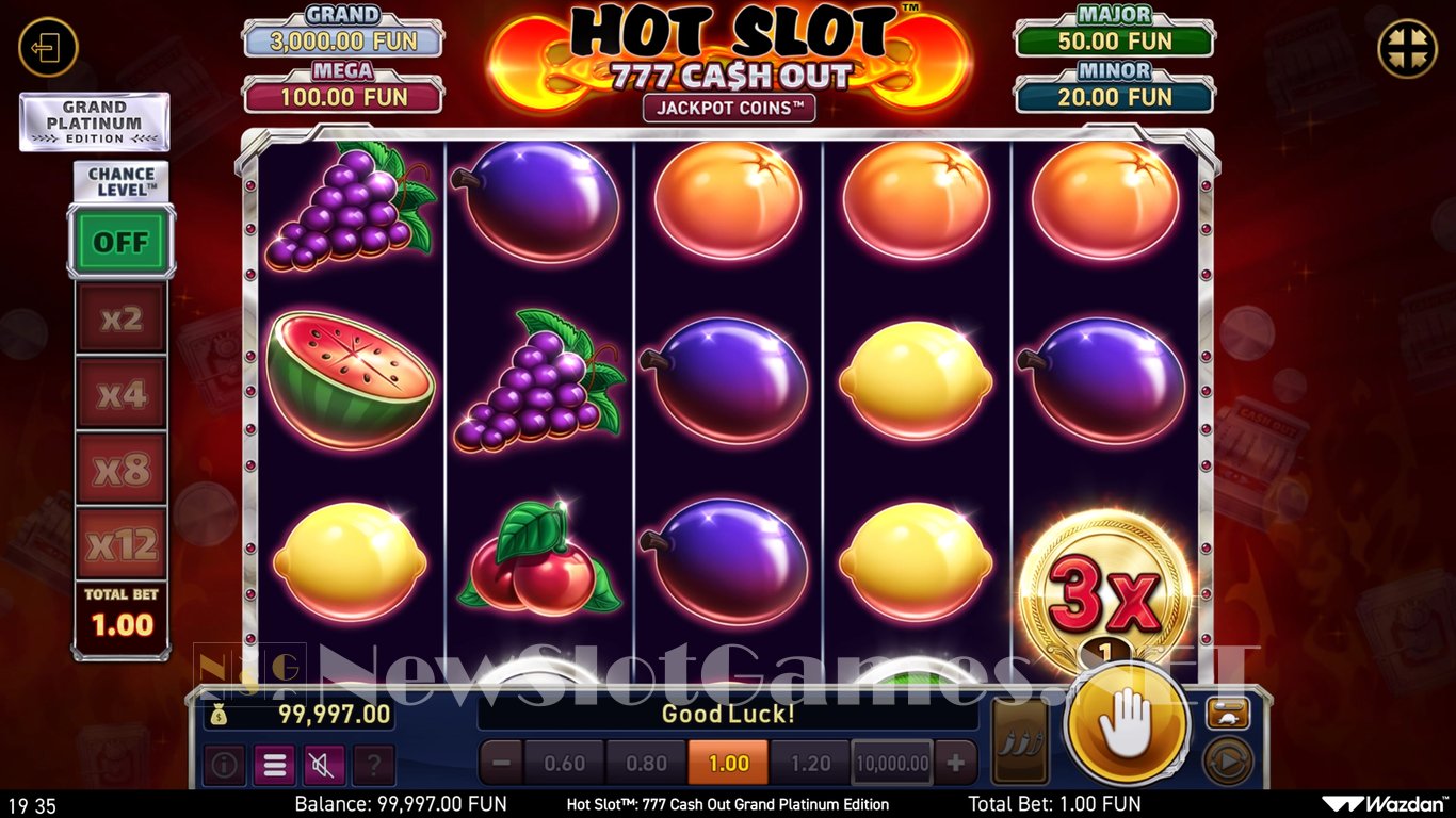 Hot Slot 777 Cash Out Grand Platinum Edition Slot Slot Image in Demo - pic. 3