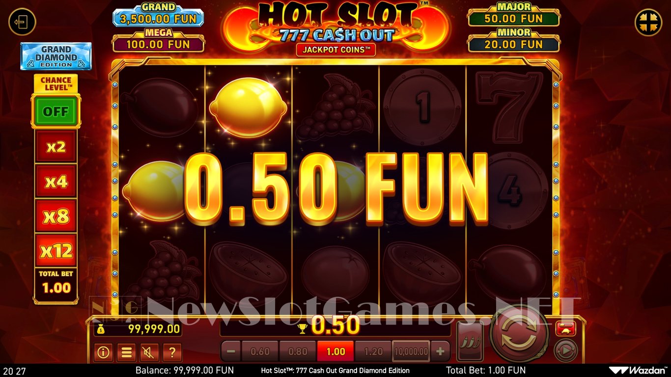 Hot Slot 777 Cash Out Grand Diamond Edition Slot Slot Image in Demo - pic. 2