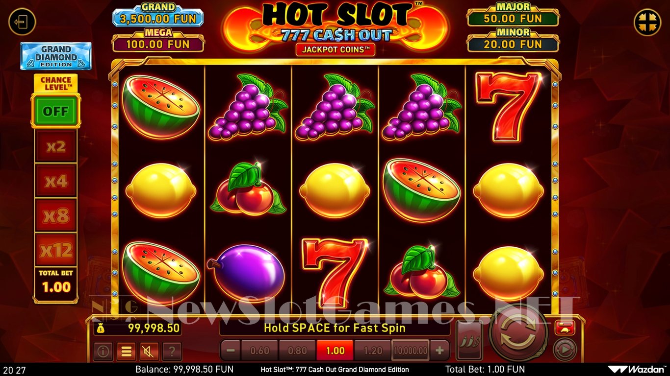 Hot Slot 777 Cash Out Grand Diamond Edition Slot Slot Image in Demo - pic. 3