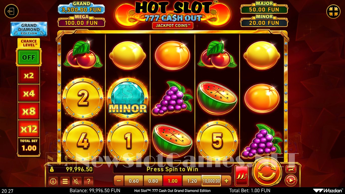Hot Slot 777 Cash Out Grand Diamond Edition Slot Slot Image in Demo - pic. 4