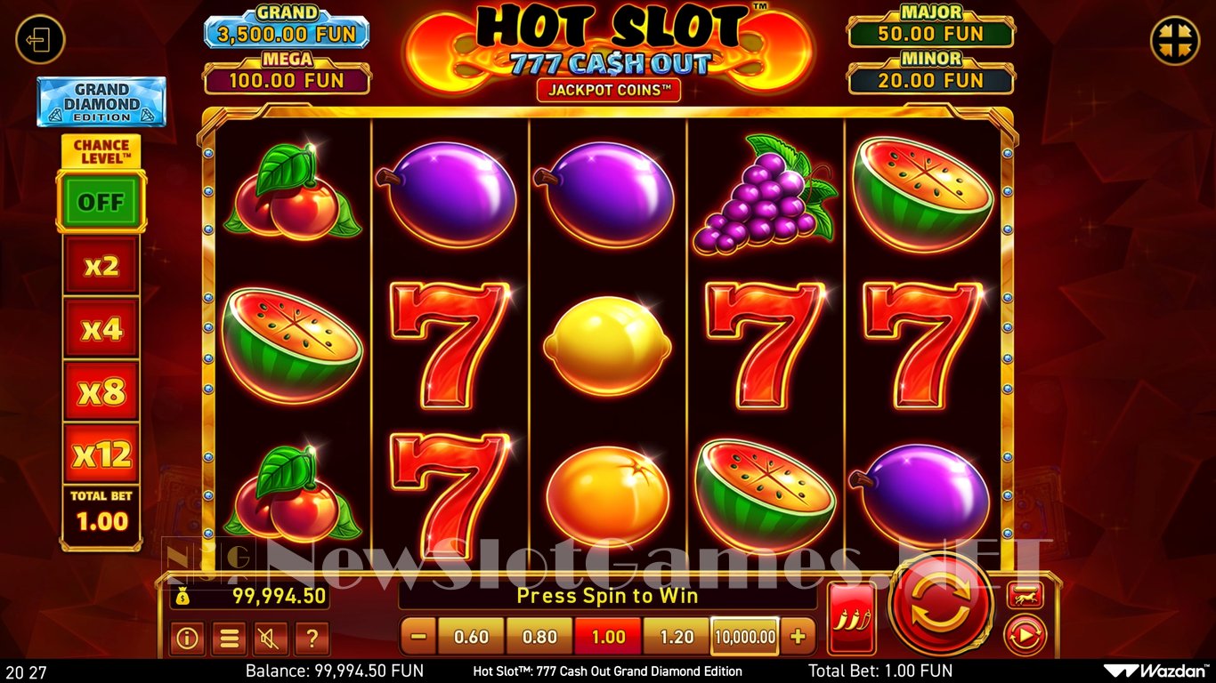 Hot Slot 777 Cash Out Grand Diamond Edition Slot Slot Image in Demo - pic. 5