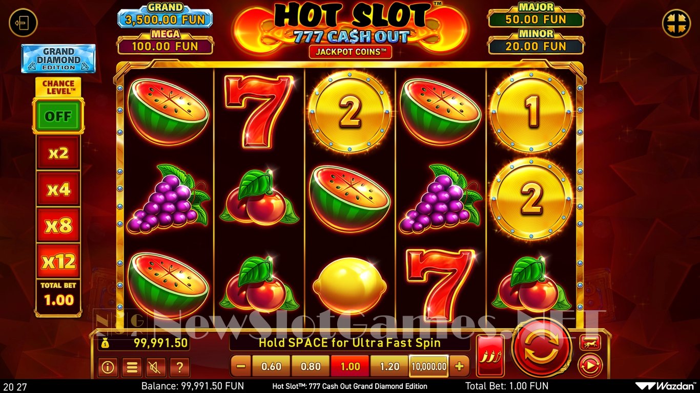 Hot Slot 777 Cash Out Grand Diamond Edition Slot Slot Image in Demo - pic. 6