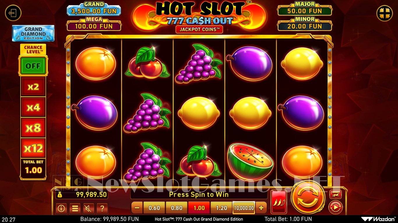 Hot Slot 777 Cash Out Grand Diamond Edition Slot Slot Image in Demo - pic. 7