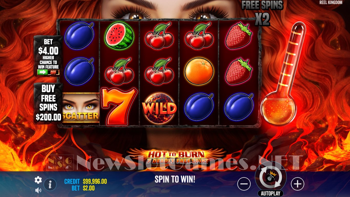 Hot to Burn – 7 Deadly Free Spins Slot Slot Image in Demo - pic. 2
