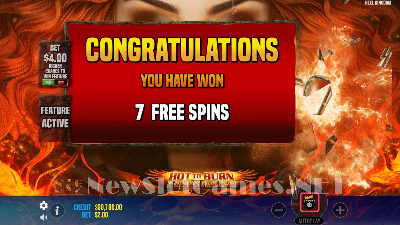 Hot to Burn – 7 Deadly Free Spins Slot Slot Image in Demo - pic. 9