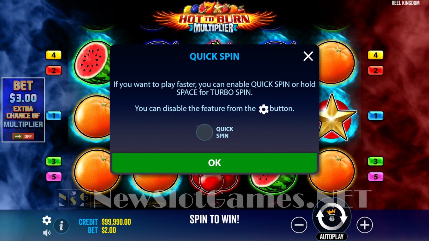 Hot to Burn Multiplier Slot Slot Image in Demo - pic. 4