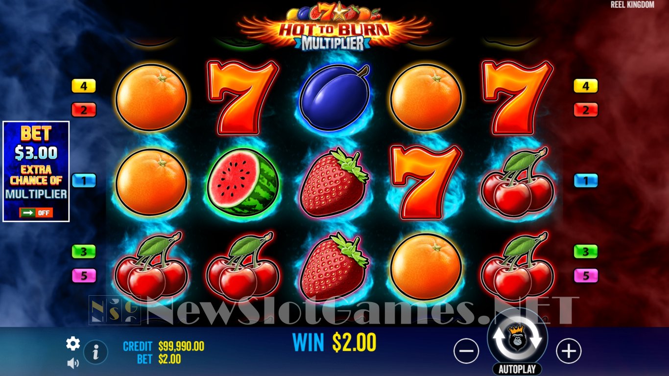 Hot to Burn Multiplier Slot Slot Image in Demo - pic. 6