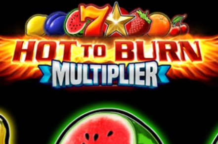 Hot to Burn Multiplier Slot Logo