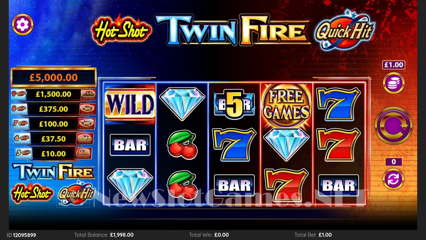 HotShot TwinFire Slot Slot Image in Demo - pic. 2