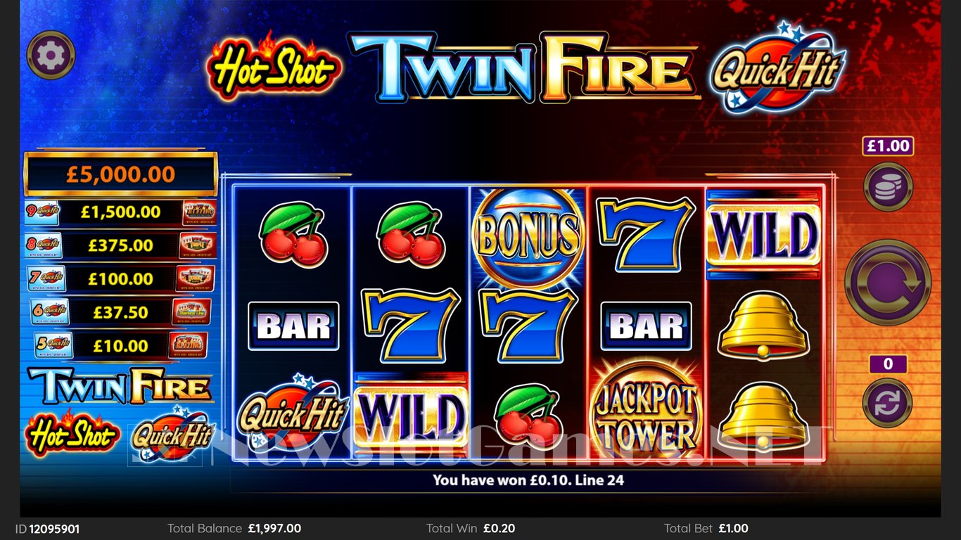 HotShot TwinFire Slot Slot Image in Demo - pic. 3