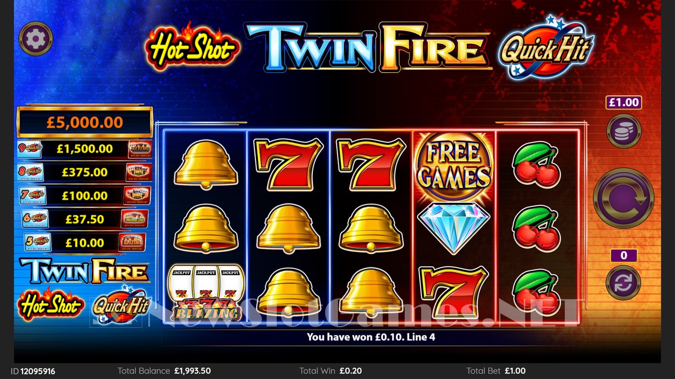 HotShot TwinFire Slot Slot Image in Demo - pic. 4