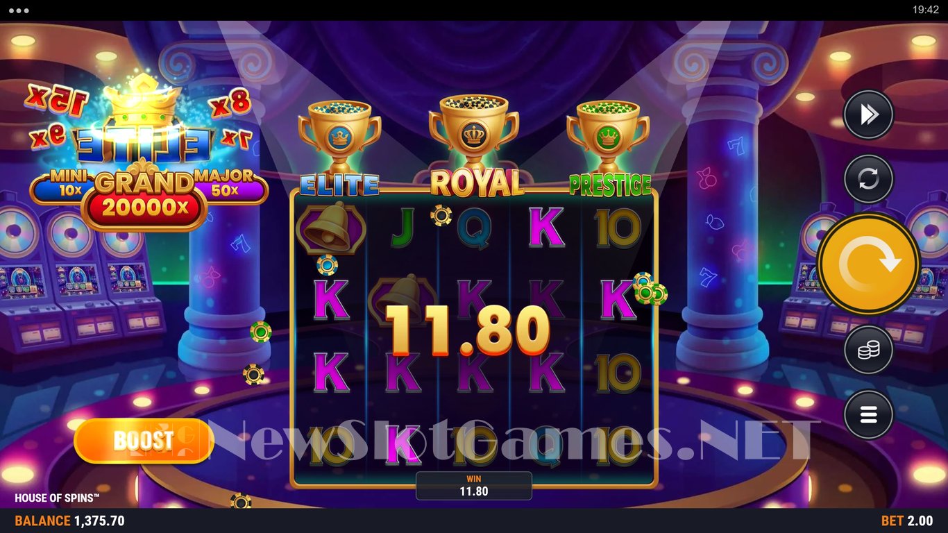 House of Spins Slot Demo Image