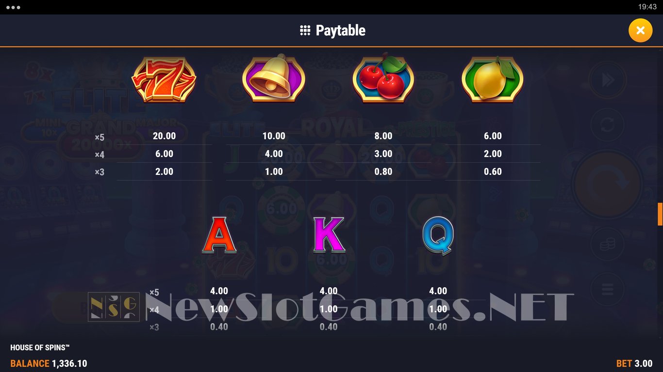 House of Spins Slot Slot Image in Demo - pic. 16
