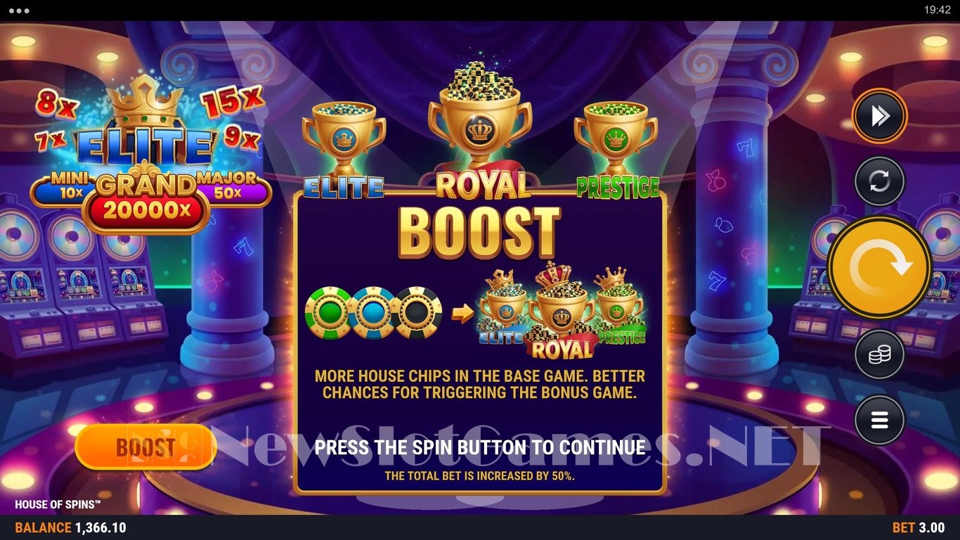 House of Spins Slot Slot Image in Demo - pic. 8