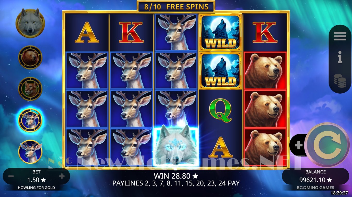 Howling for Gold Slot Slot Image in Demo - pic. 10