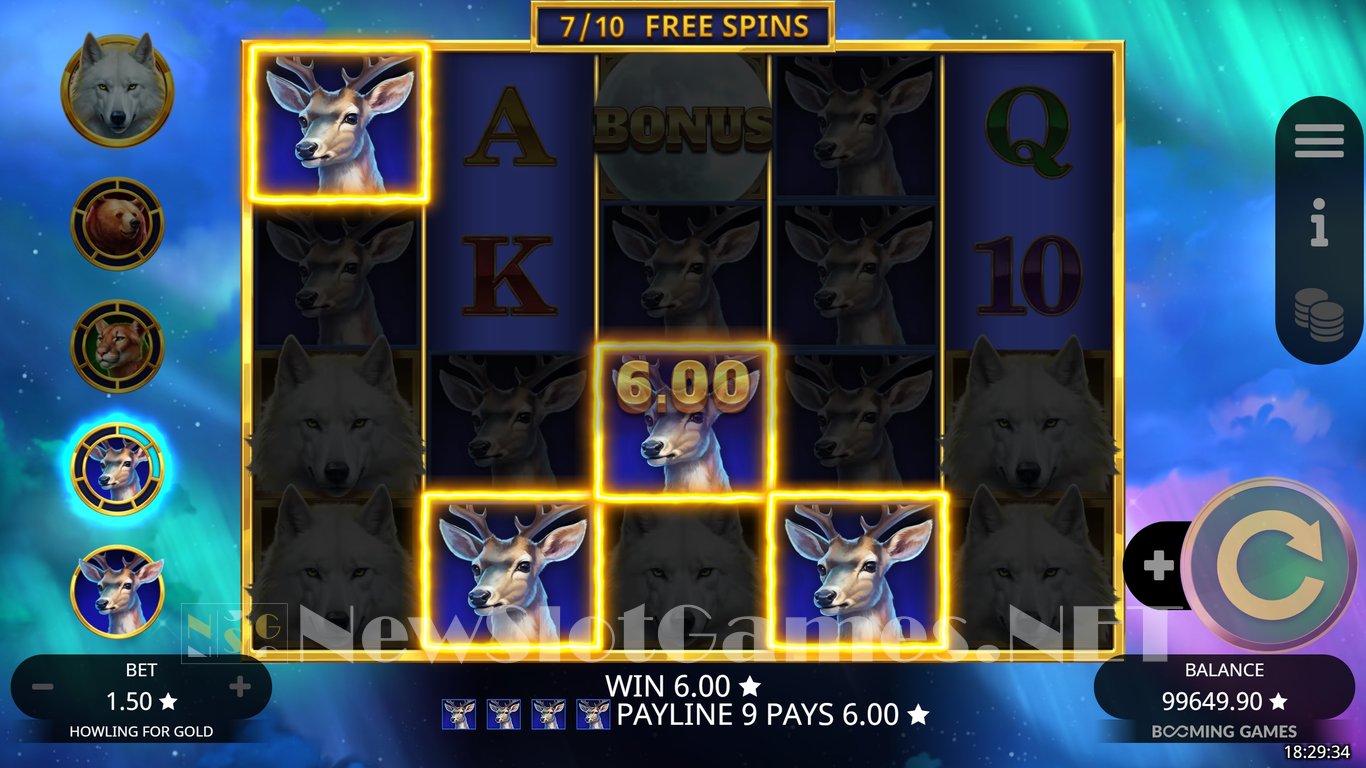 Howling for Gold Slot Slot Image in Demo - pic. 11