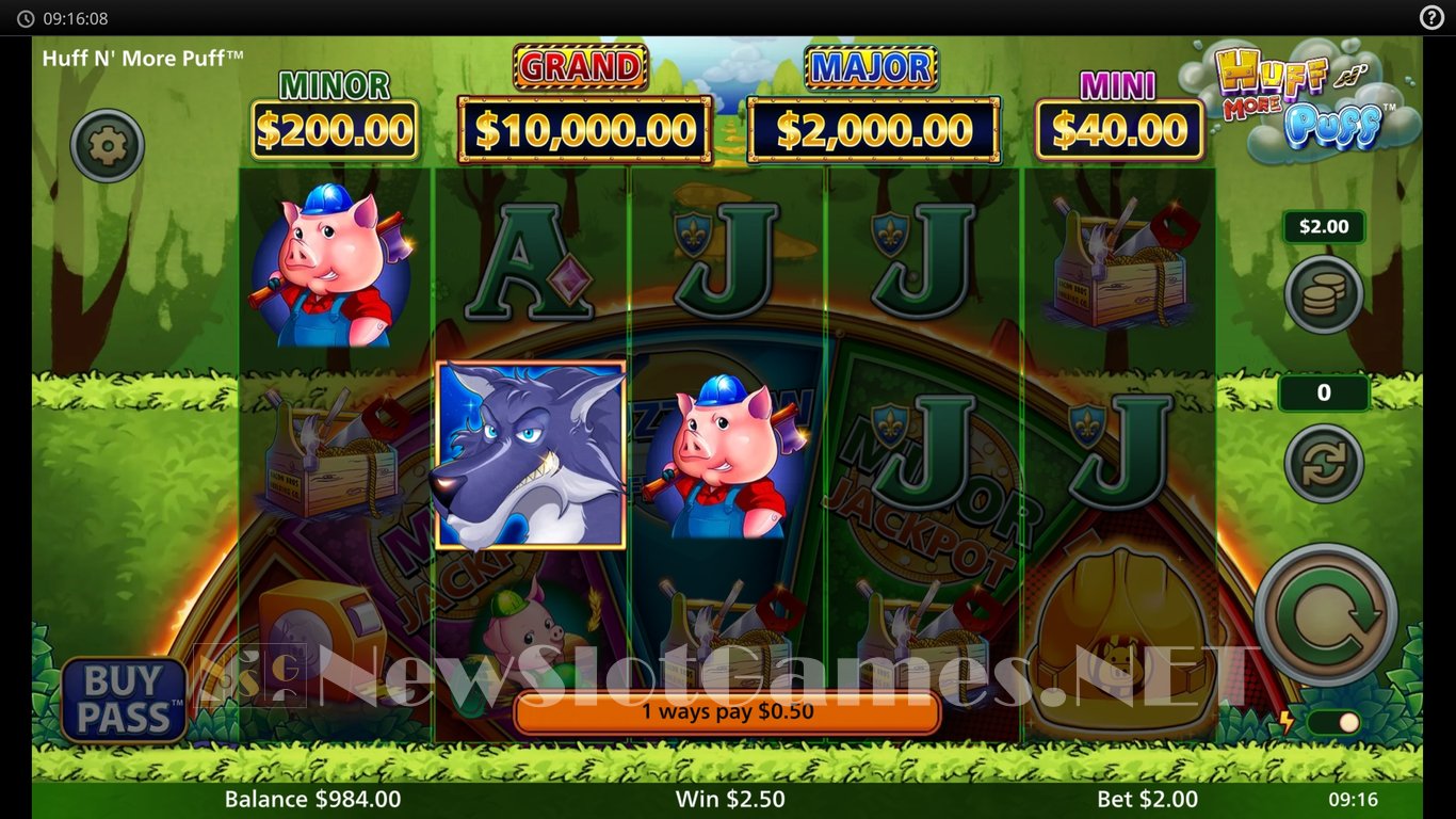 Huff N More Puff Slot Slot Image in Demo - pic. 5