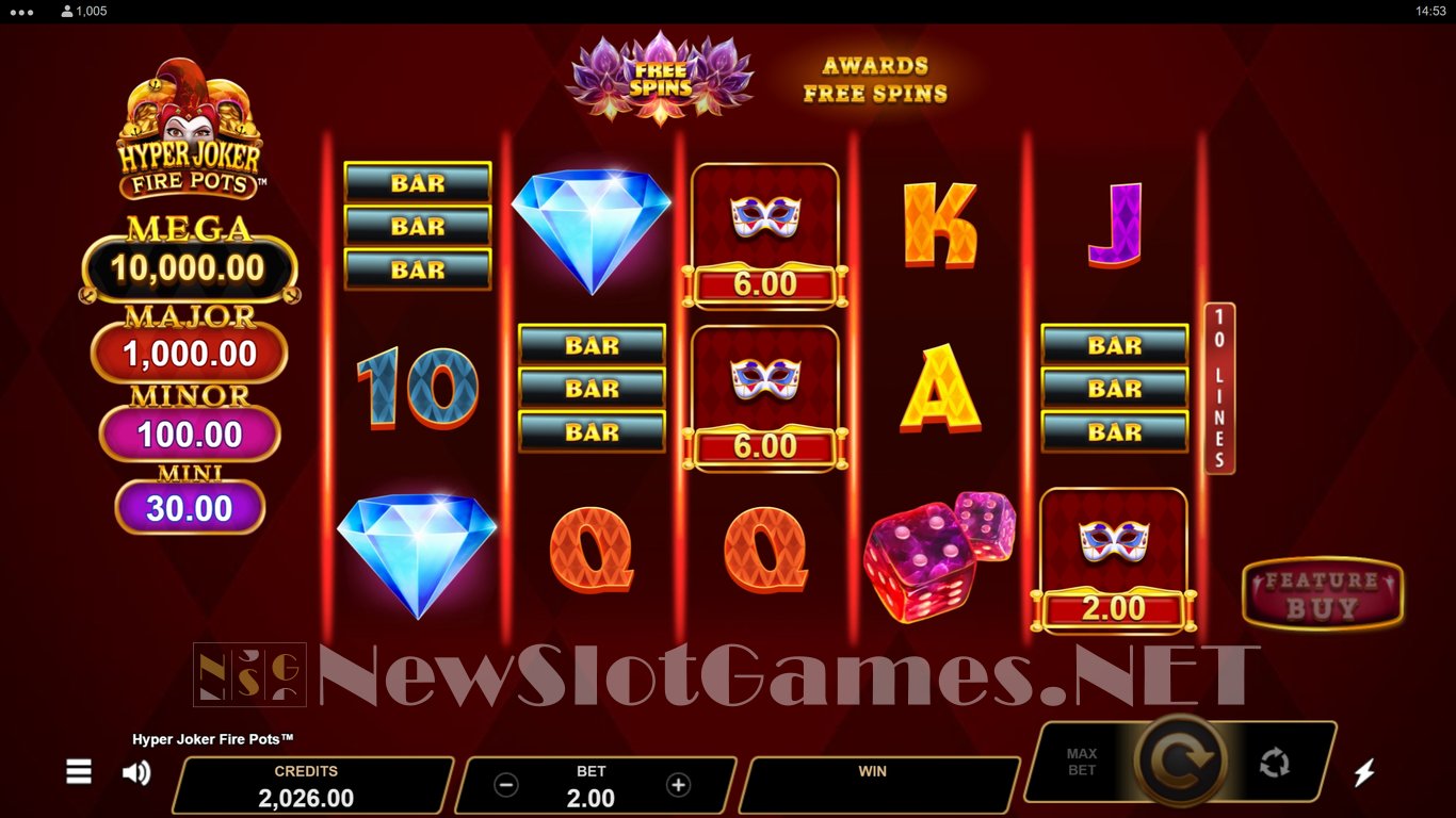 Hyper Joker Fire Pots Slot Slot Image in Demo - pic. 5