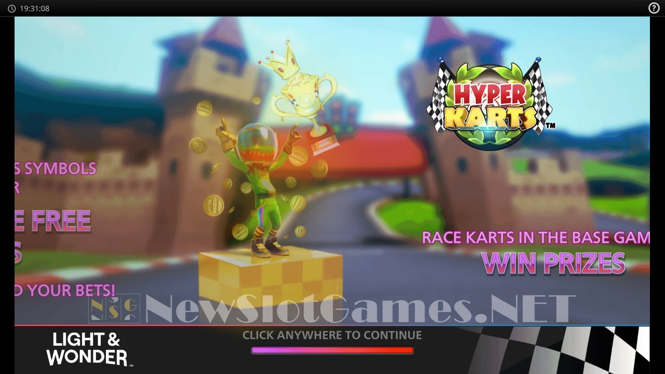 Hyper Karts Slot Demo Image