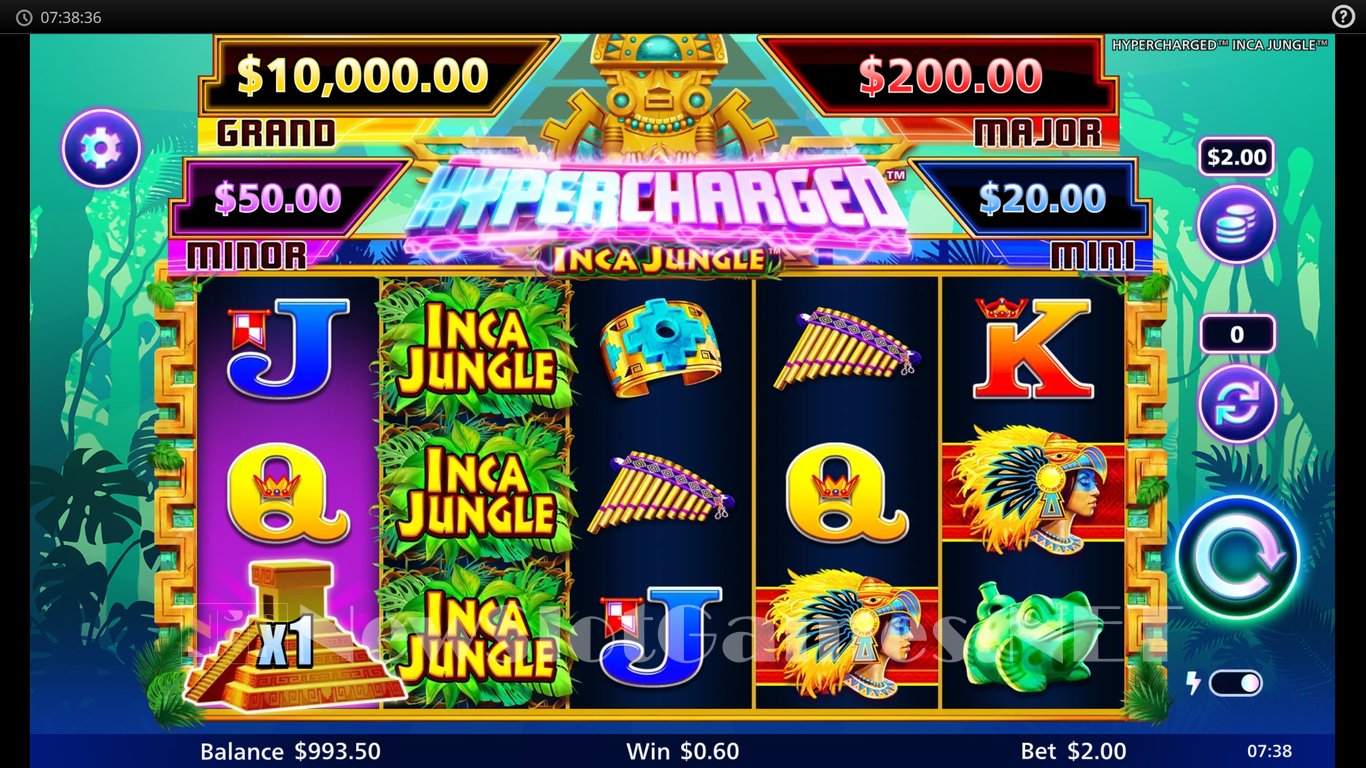 Hypercharged Inca Jungle Slot Slot Image in Demo - pic. 4