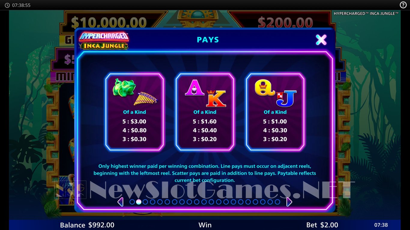 Hypercharged Inca Jungle Slot Slot Image in Demo - pic. 8