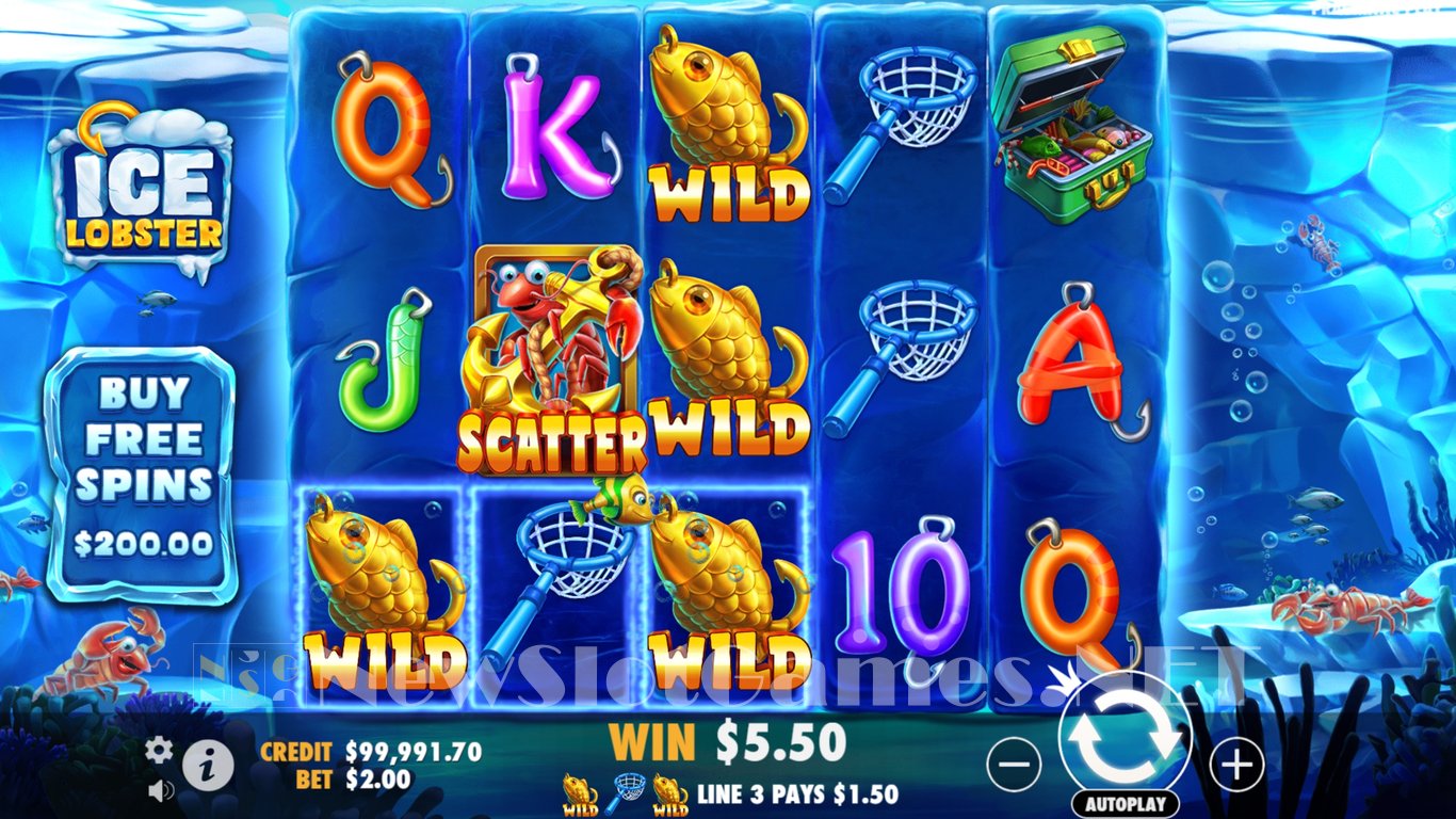 Ice Lobster Slot Slot Image in Demo - pic. 4