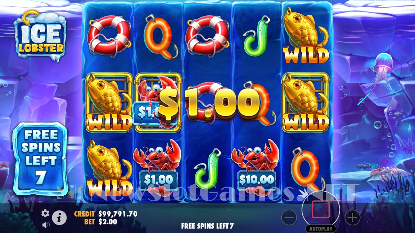 Ice Lobster Slot Slot Image in Demo - pic. 7