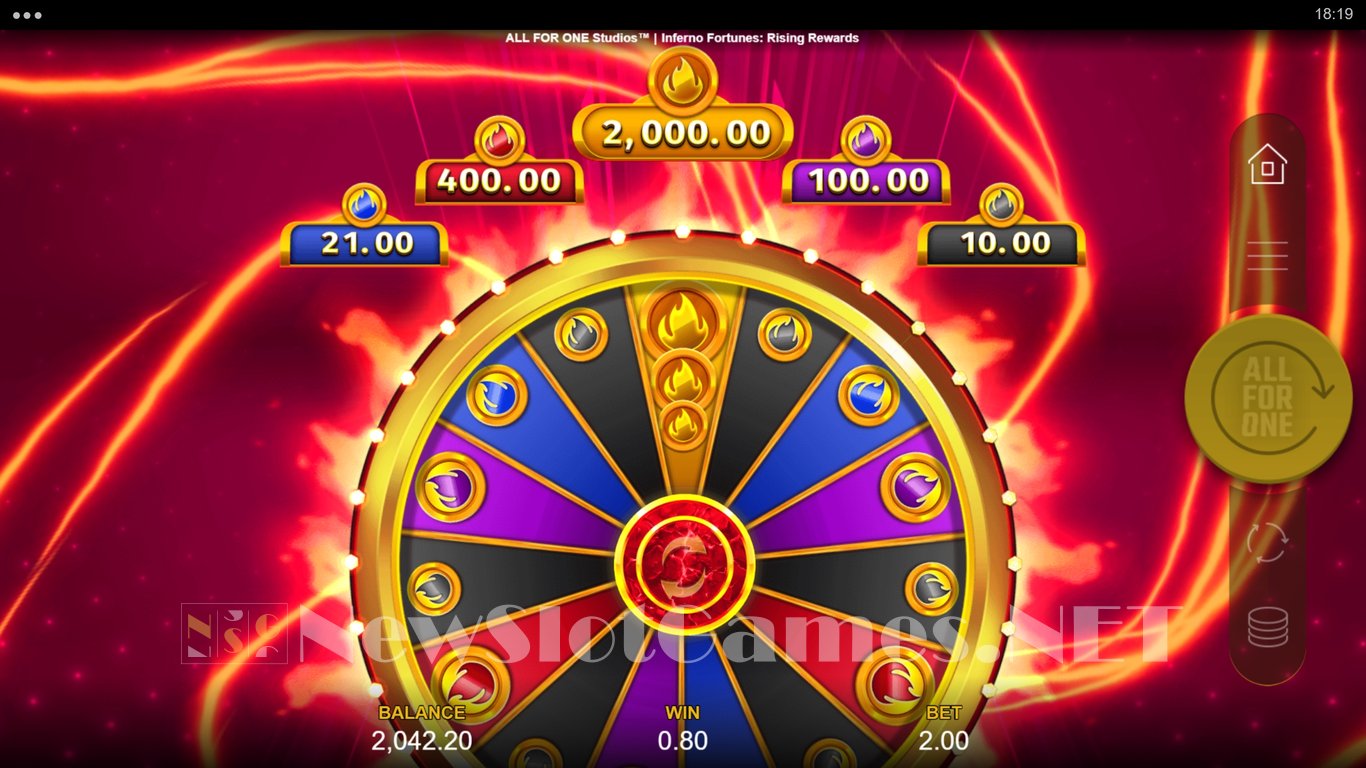 Inferno Fortunes Rising Rewards Slot Slot Image in Demo - pic. 2