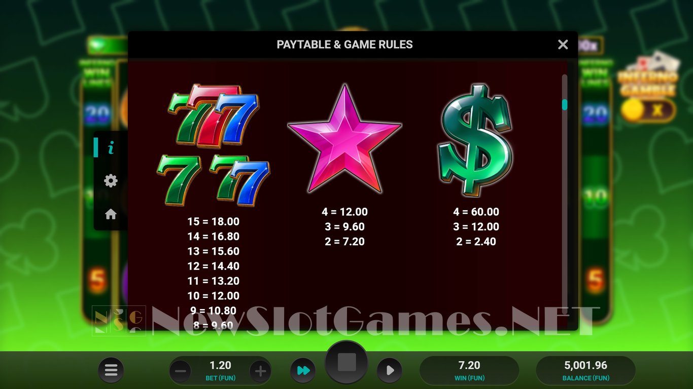 Inferno Strike Dream Drop Slot Slot Image in Demo - pic. 11