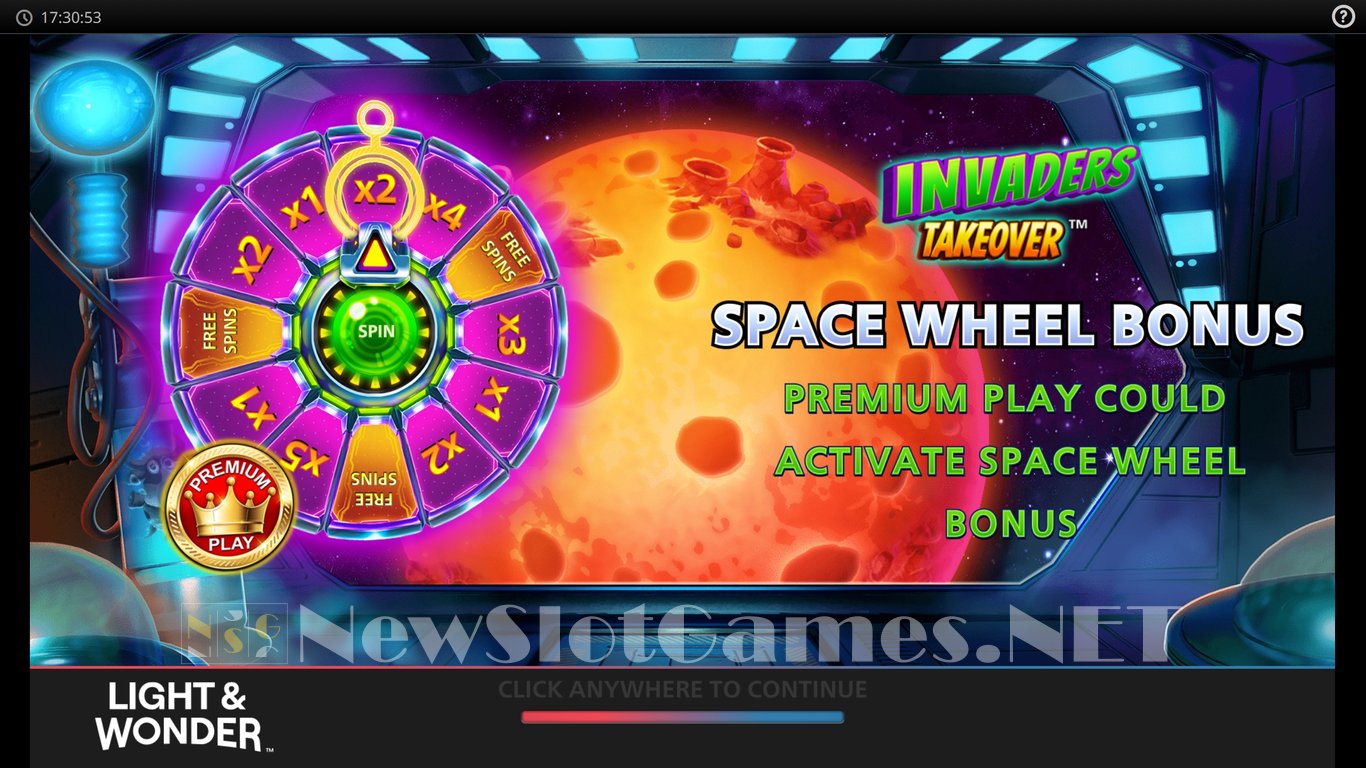 Invaders Takeover Slot Demo Image