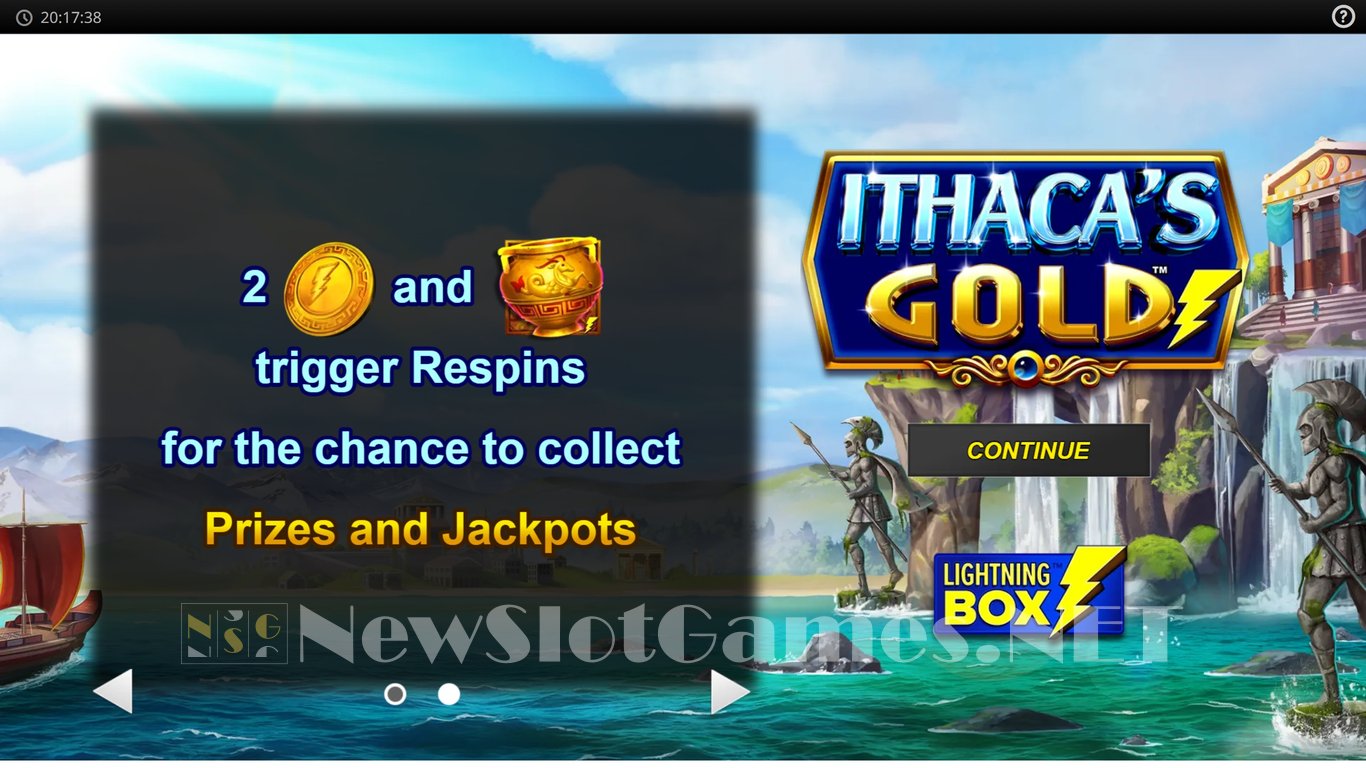 Ithacas Gold Slot Demo Image