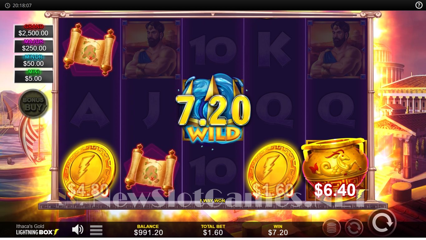 Ithacas Gold Slot Slot Image in Demo - pic. 5
