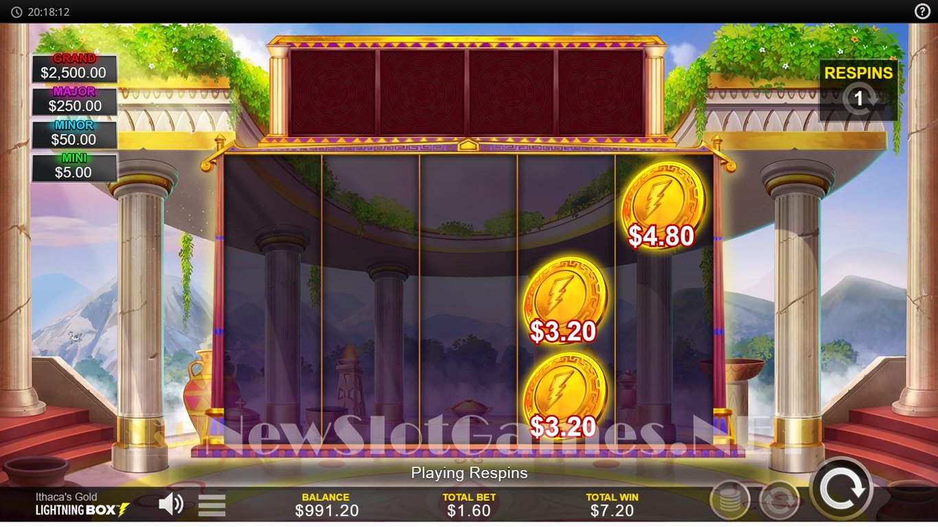 Ithacas Gold Slot Slot Image in Demo - pic. 6