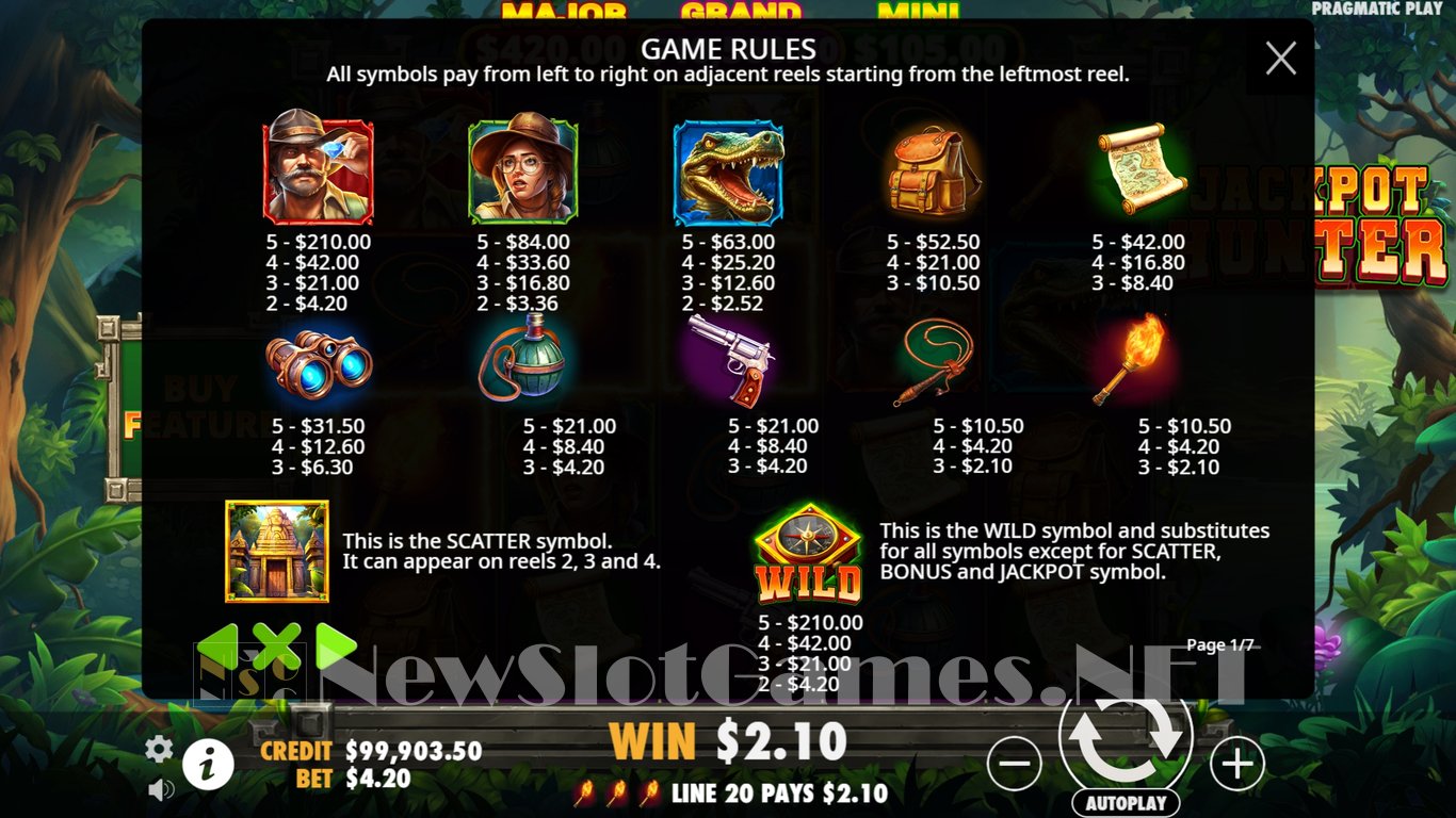 Jackpot Hunter Slot Slot Image in Demo - pic. 8