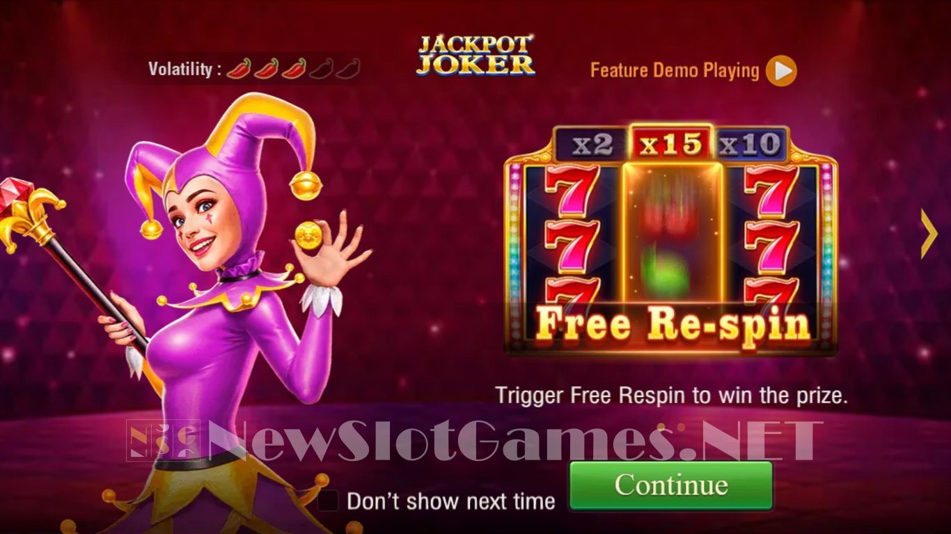 Jackpot Joker Slot Review & Demo by TaDa Gaming - Play Free Online
