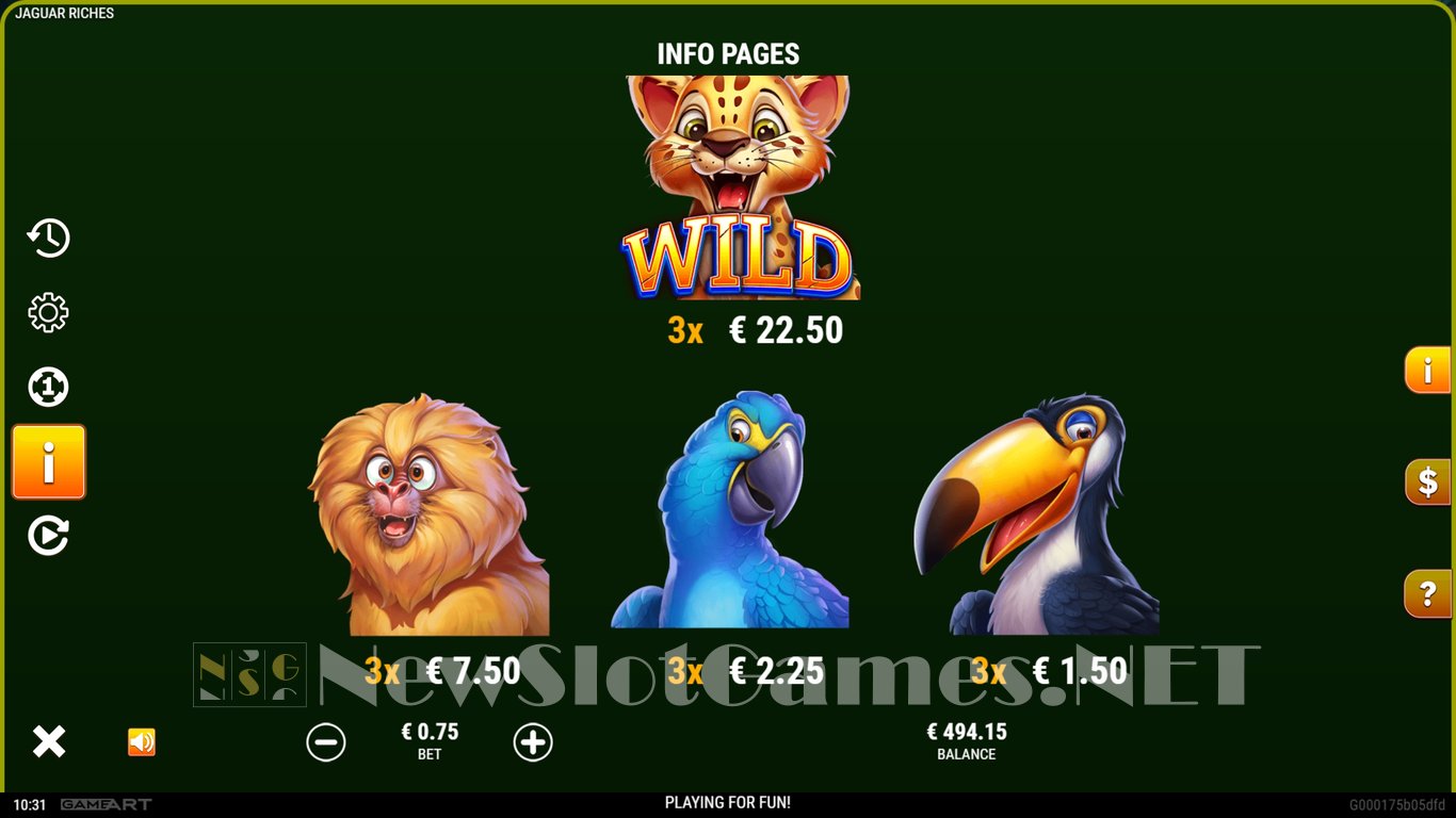 Jaguar Riches Slot Slot Image in Demo - pic. 7