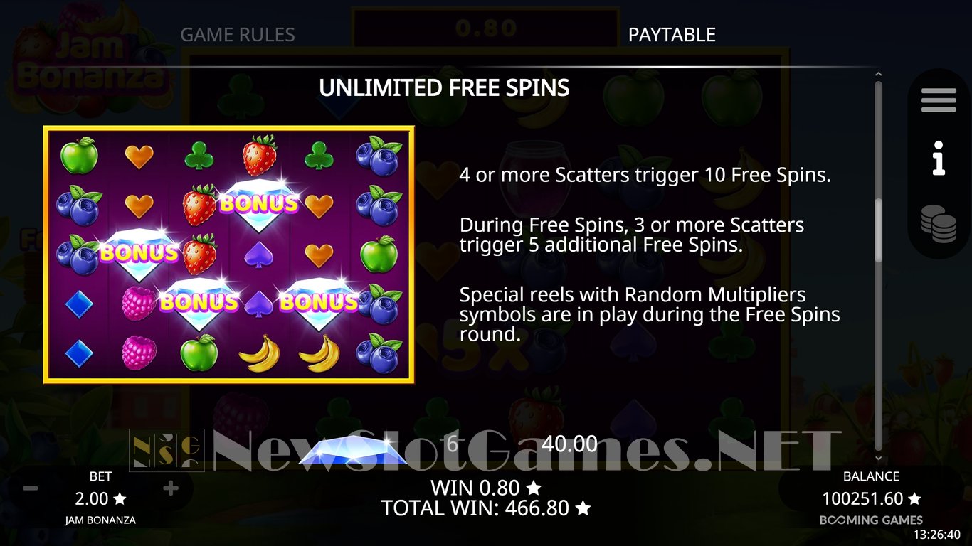 Jam Bonanza Hold and Win Slot Slot Image in Demo - pic. 10