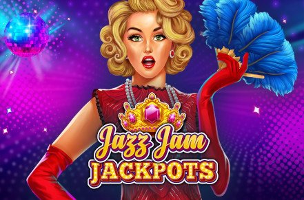 Jazz Jam Jackpots Slot Logo