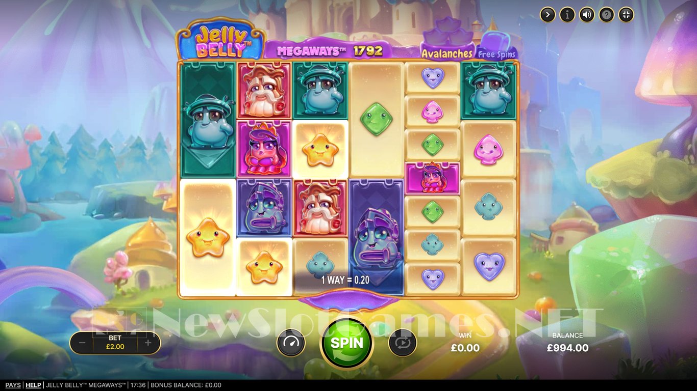 Jelly Belly Megaways Slot Slot Image in Demo - pic. 2