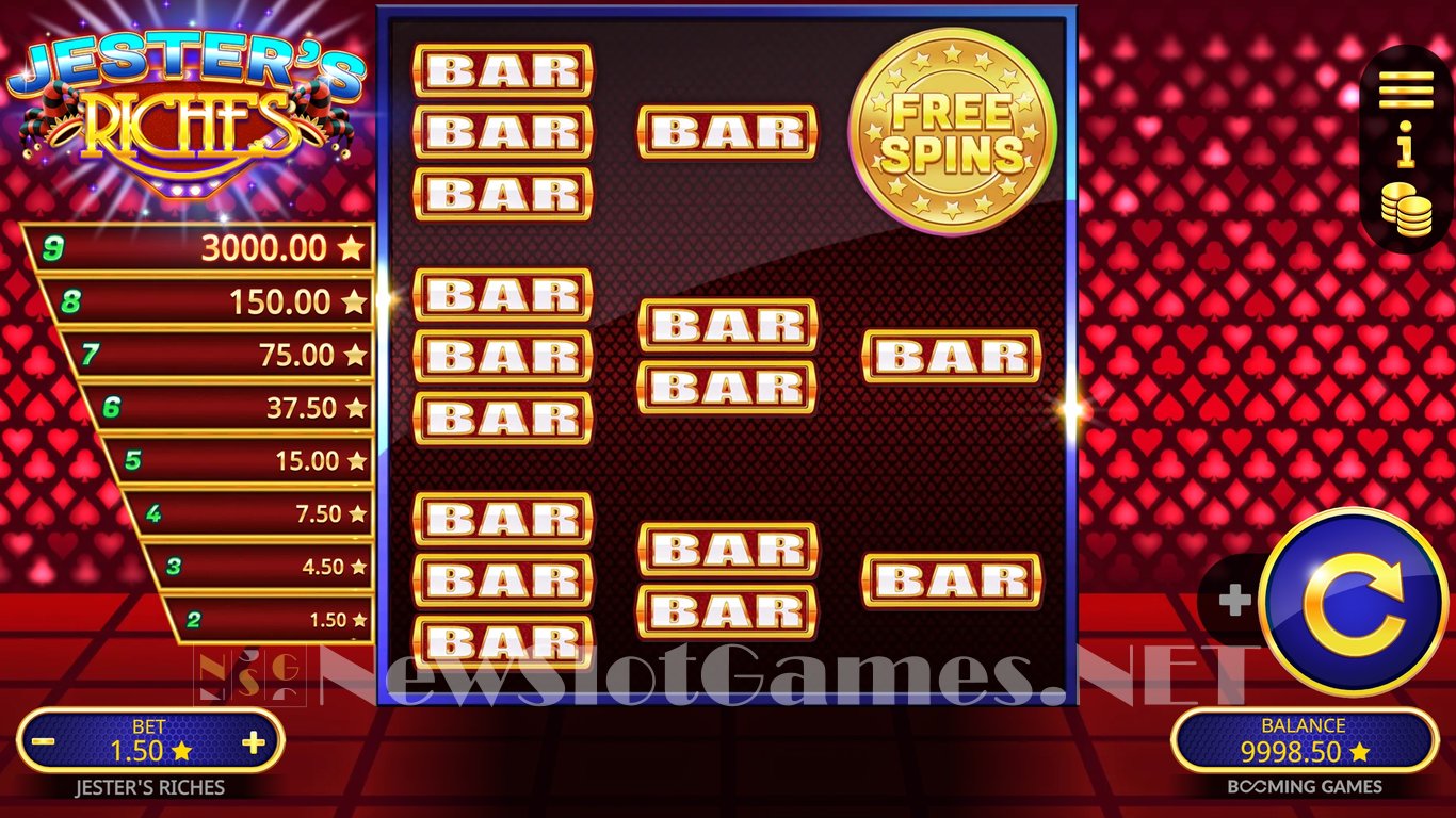 Jesters Riches Slot Demo Image