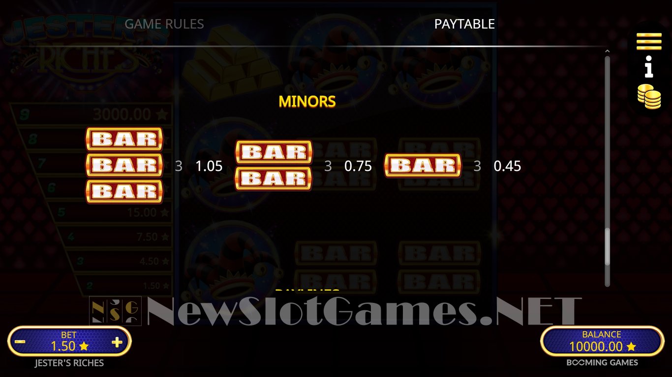 Jesters Riches Slot Slot Image in Demo - pic. 9