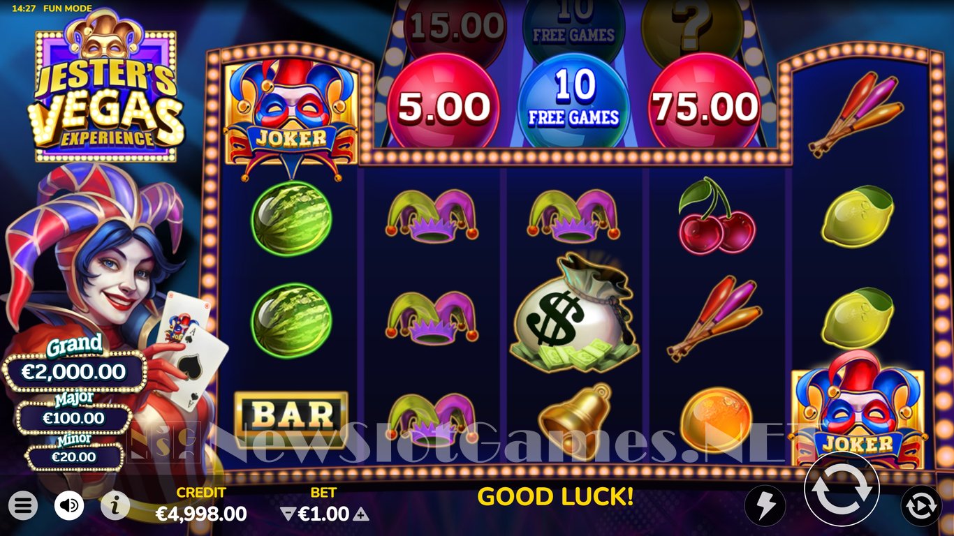 Jesters Vegas Experience Slot Slot Image in Demo - pic. 2