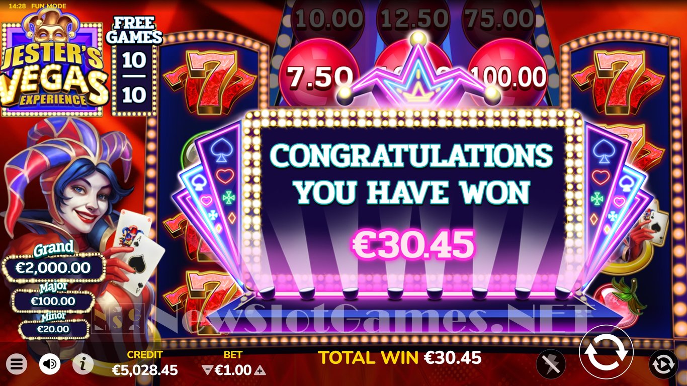 Jesters Vegas Experience Slot Slot Image in Demo - pic. 5