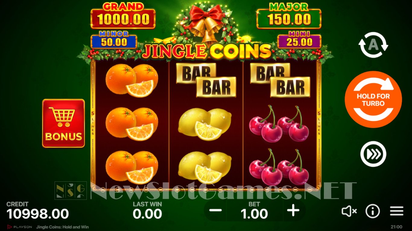 Jingle Coins Slot Slot Image in Demo - pic. 2